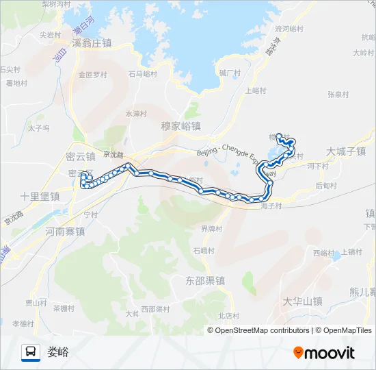 密17支4 Bus Line Map