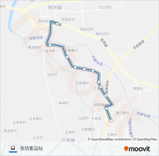 房18支1 Bus Line Map