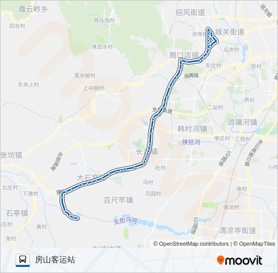 房18支2 bus Line Map