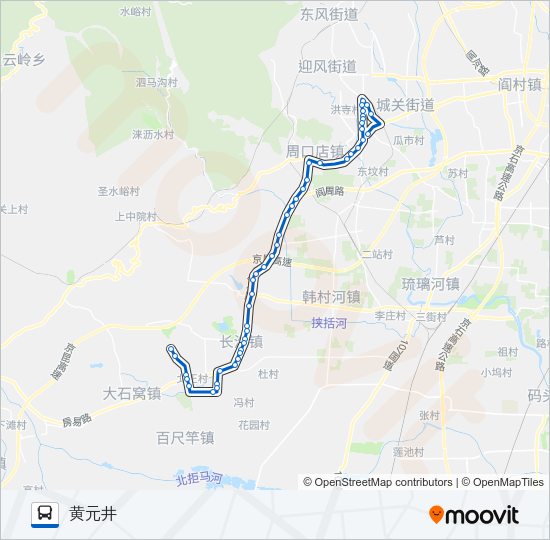 公交房31支路的线路图