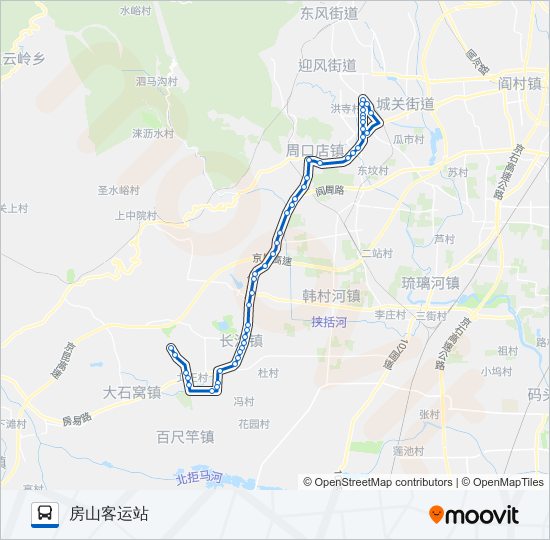 房31支线 bus Line Map