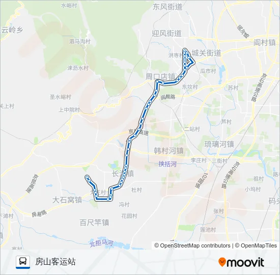 公交房31支路的线路图