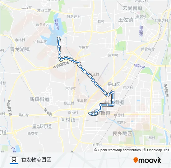 房36区间 Bus Line Map