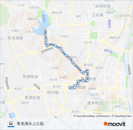 房36区间 bus Line Map