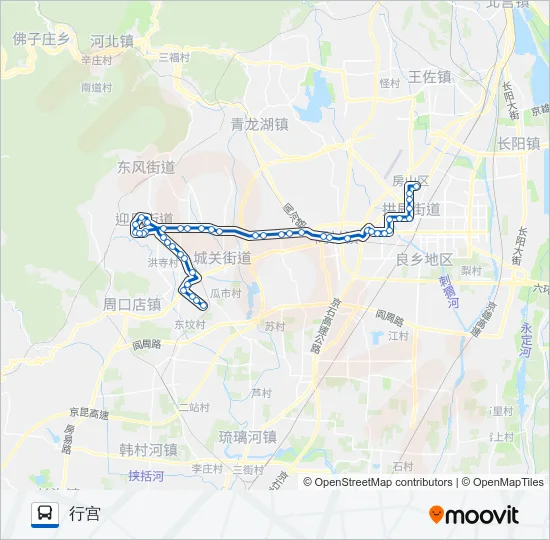 房37支线 Bus Line Map