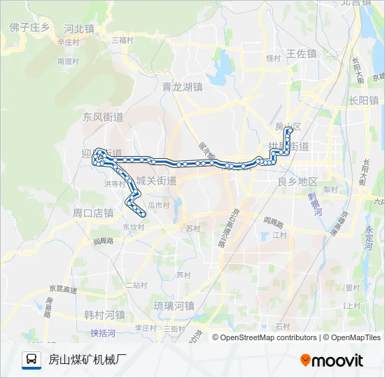 房37支线 Bus Line Map