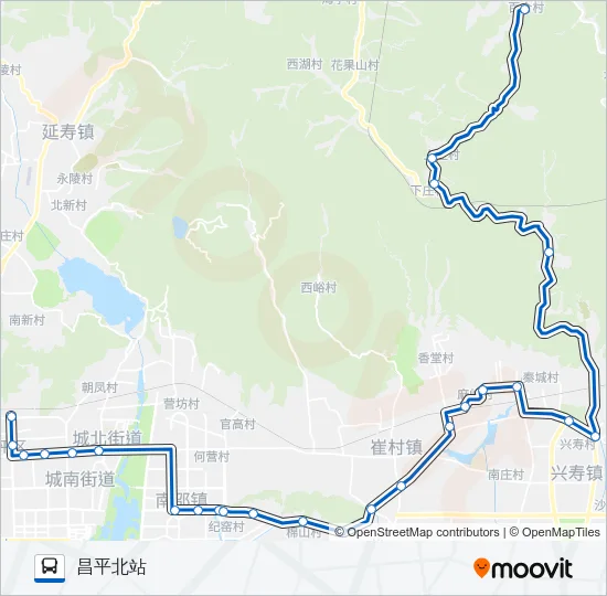 昌31支线 Bus Line Map