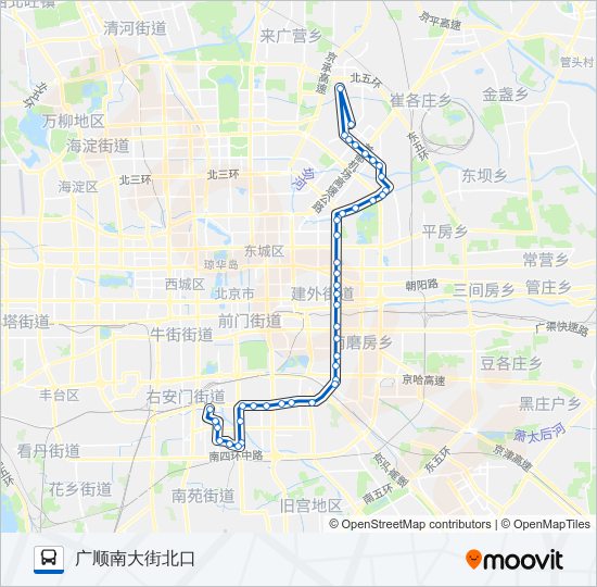 运通107 bus Line Map