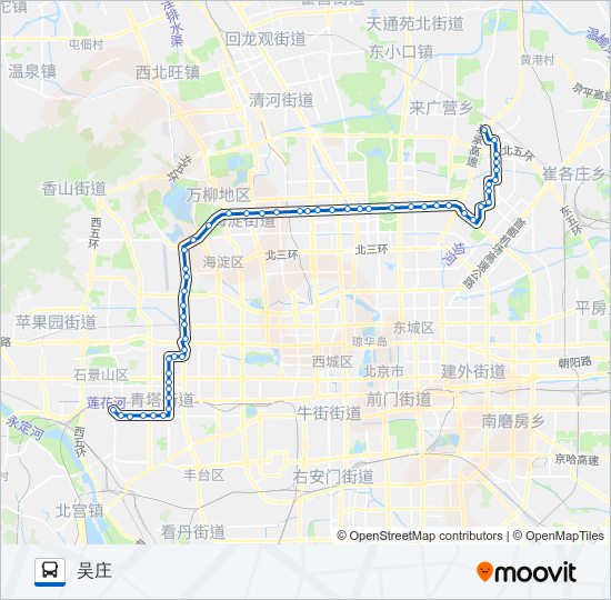 运通113 bus Line Map