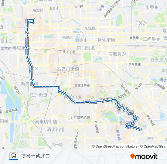 运通115 Bus Line Map