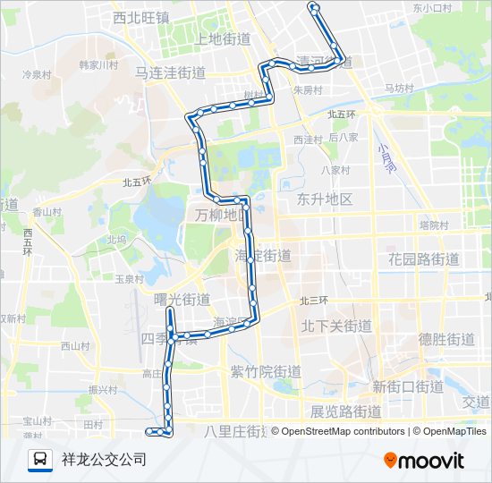 运通118 bus Line Map
