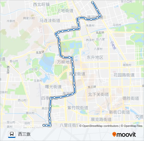 运通118 Bus Line Map