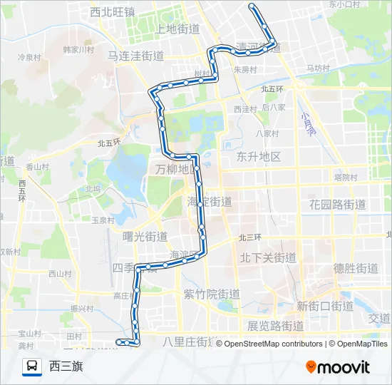 运通118 Bus Line Map