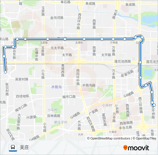 运通120 Bus Line Map
