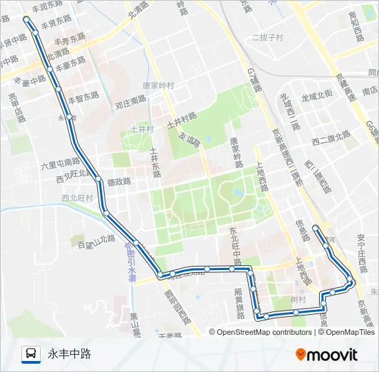 运通123 Bus Line Map