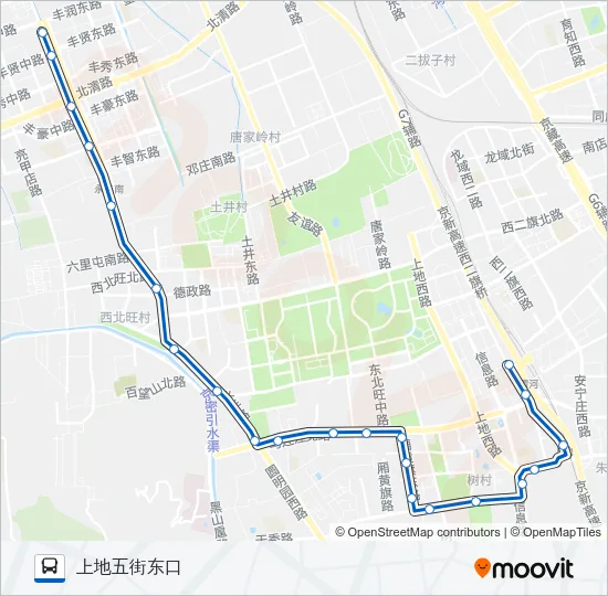 运通123 Bus Line Map