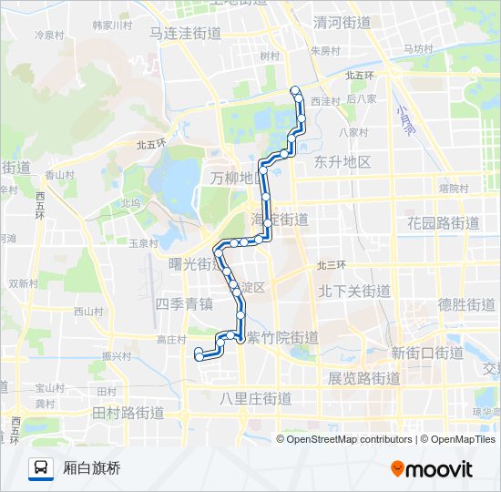 运通124 bus Line Map