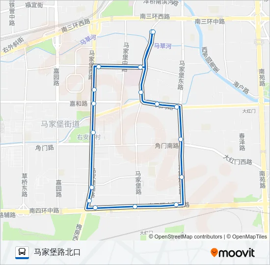运通125 Bus Line Map