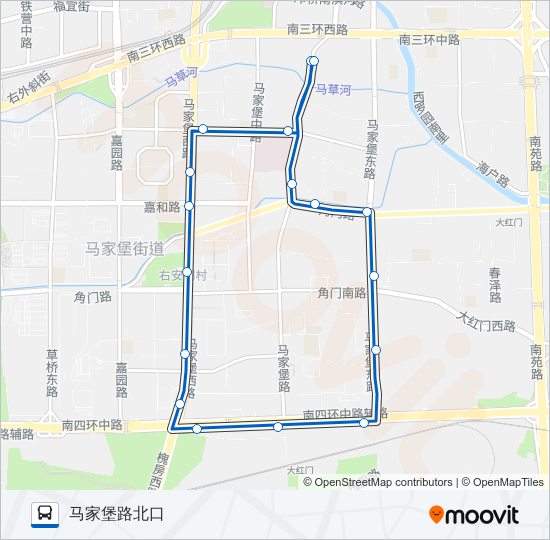 运通125 bus Line Map