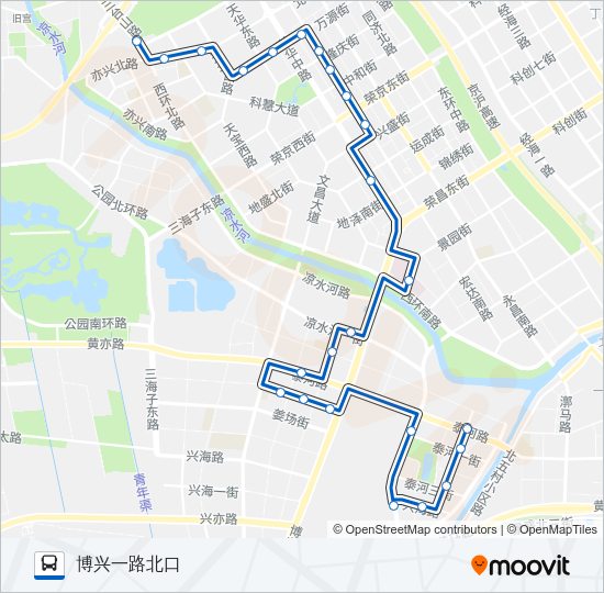 运通202 Bus Line Map