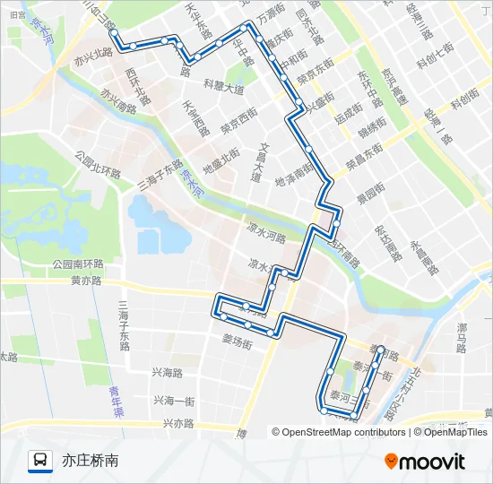 运通202 Bus Line Map