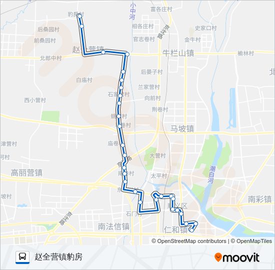 顺11豹房 Bus Line Map