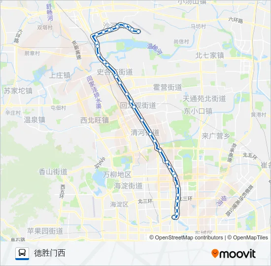 670上东廓 Bus Line Map