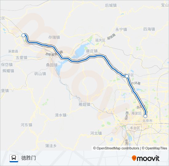 公交880下花园路的线路图