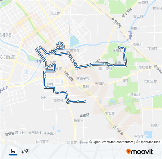 公交28-29联运路的线路图