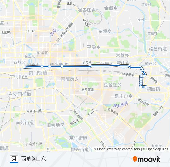 公交669-1联运路的线路图