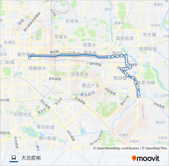 806祥和乐园 bus Line Map