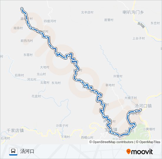 公交936支郑栅子路的线路图