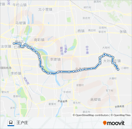 顺29社教中心 Bus Line Map
