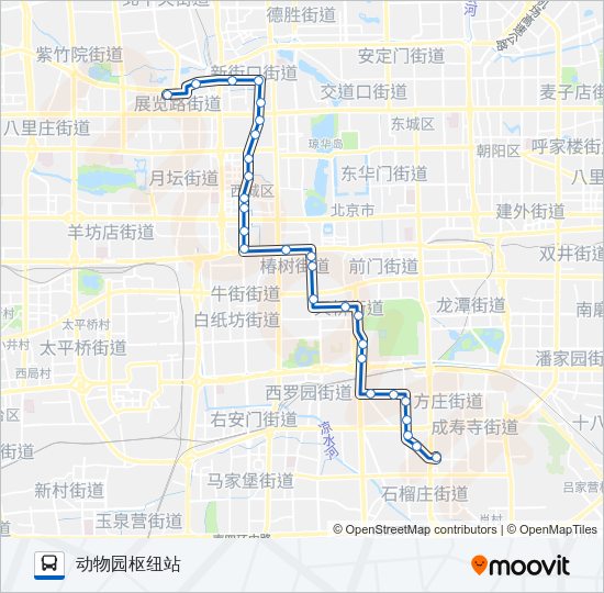 公交7路的线路图