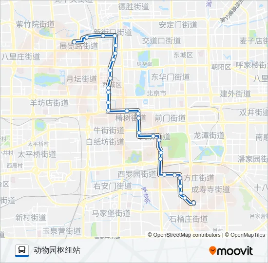 7 Bus Line Map