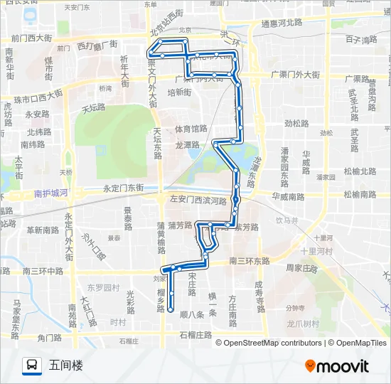 12 Bus Line Map