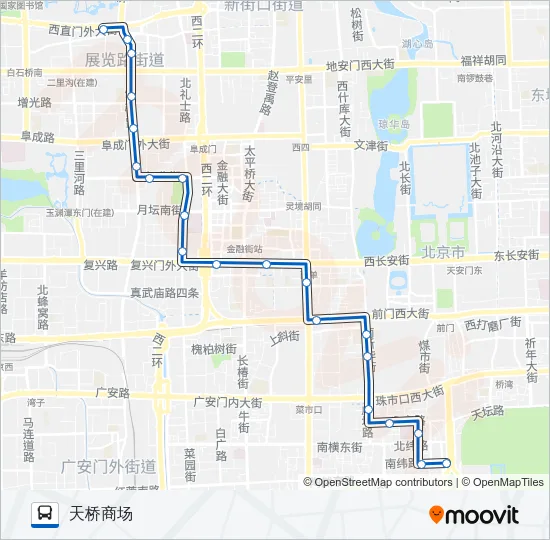15 Bus Line Map