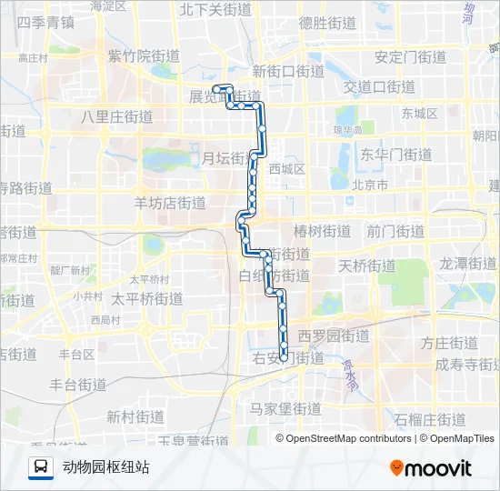 19 Bus Line Map