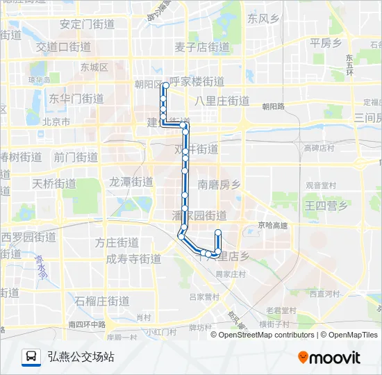 28 Bus Line Map