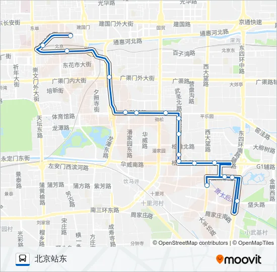 29 Bus Line Map
