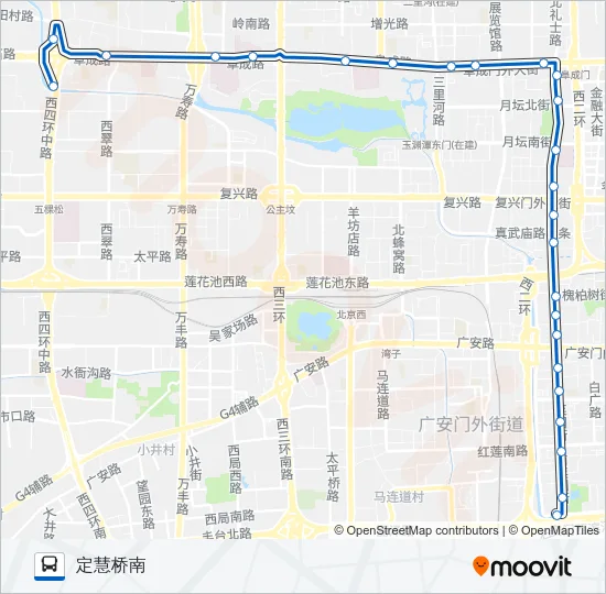 56 Bus Line Map