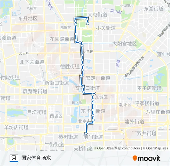 82 Bus Line Map
