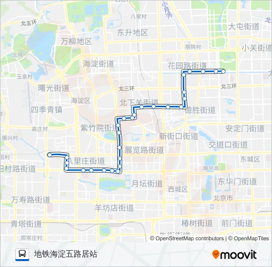 92 Bus Line Map