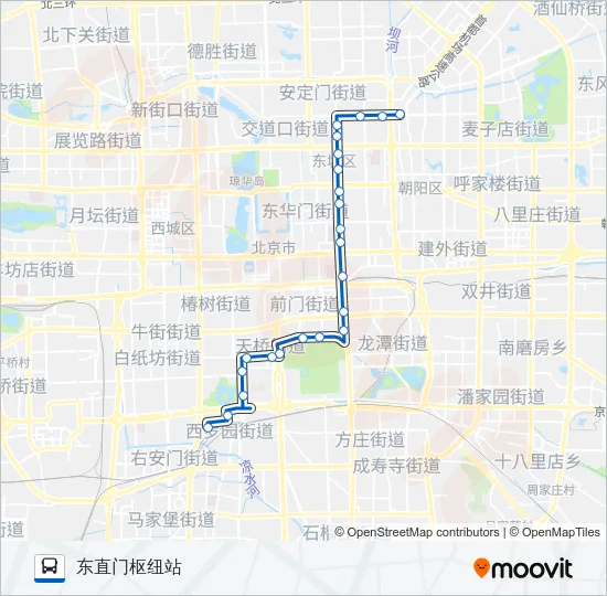106 Bus Line Map