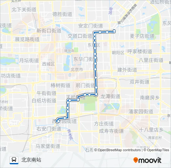 106 Bus Line Map