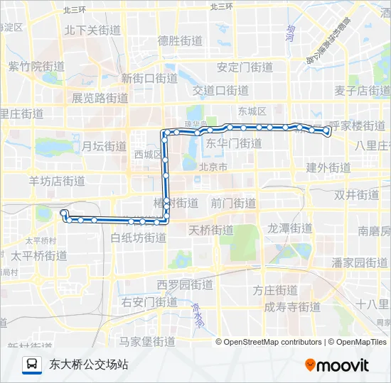 109 Bus Line Map