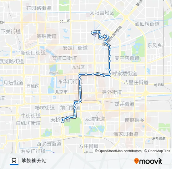 110 Bus Line Map