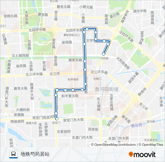 119 Bus Line Map