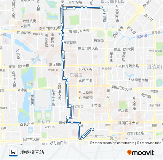 127 Bus Line Map