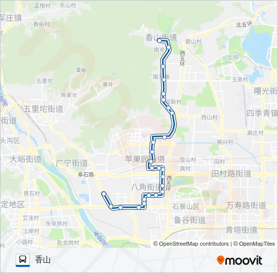 318 Bus Line Map